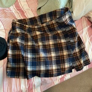 Plaid skirt